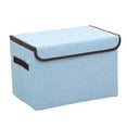 thumbnail image 1 of RKZDSR Larger Storage Cubes Foldable Storage Box With Lid, Collapsible Storage Bin Organizer Basket With Sturdy Handles For Closet, 1 of 9