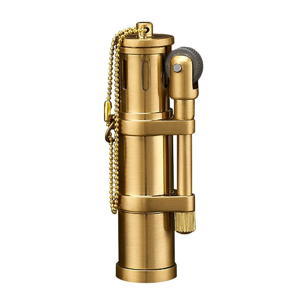 RKZDSR Luxury Butane Torch Windproof Lighter with Flame Ignition