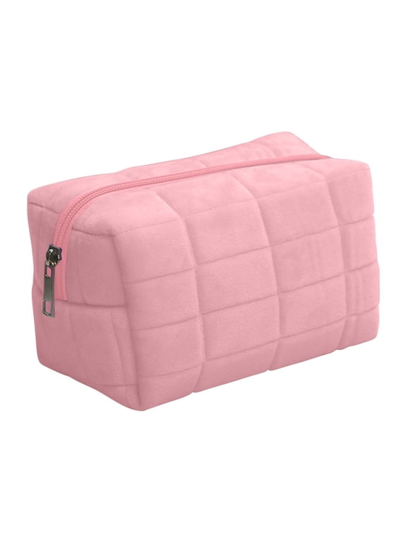 Makeup Bag, Travel Cosmetic Bag Make Up Pouch Small Travel Zipper Pouch,Water-resistant Toiletry Bag,Makeup Organizer Bag for Women