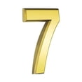 thumbnail image 1 of RKZDSR Modern House Numbers - 3 Inch Gold Metal Mailbox Numbers 0-9, Self-Adhesive Street Door Address Numbers for Outside or Inside Signs, Easy Installation, 1 of 2