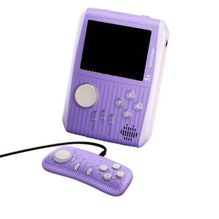  RG Nano Handheld Emulator Pocket Retro Handheld Game  Console,Built-in 64G TF Card 5405 Classic Games 1.54 Inch 60 Hz Refresh  Rate IPS Screen Supports Music,Clock Function (Retro Purple) : Toys 