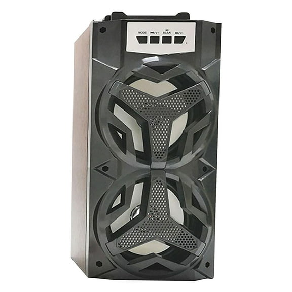 RKZDSR Wireless Bluetooth Speaker, Portable Mini Subwoofer, FM Radio Sound System with USB/AUX Playback