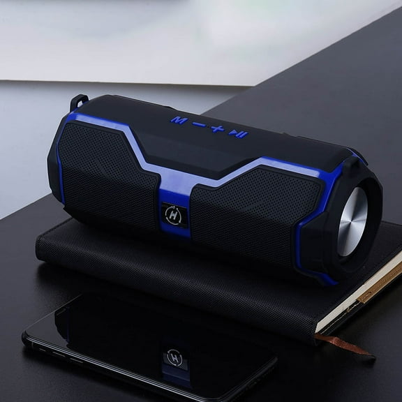 RKZDSR Portable Outdoor Wireless Bluetooth Speaker with Built-in Subwoofer Sound System