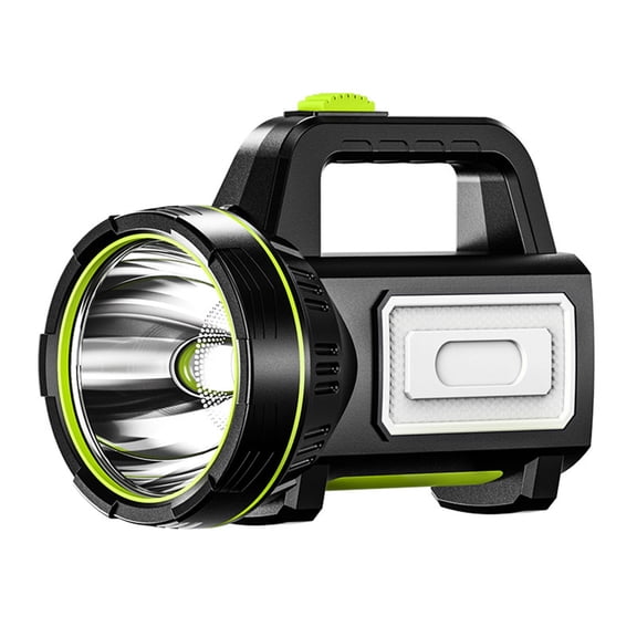 RKZDSR Rechargeable LED Camping Lantern, Waterproof Spotlight with Power Bank, Multi-Function Flashlight for Emergency and Outdoor Use