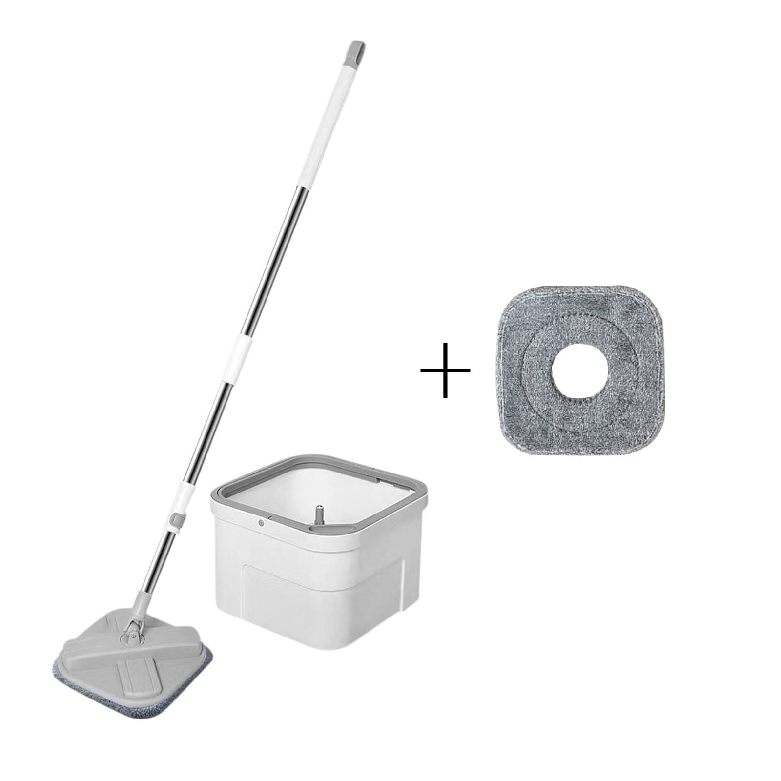 Rkzdsr Rotary Mop Self Wash Spin Mop Spin Mop And Bucket With Wringer