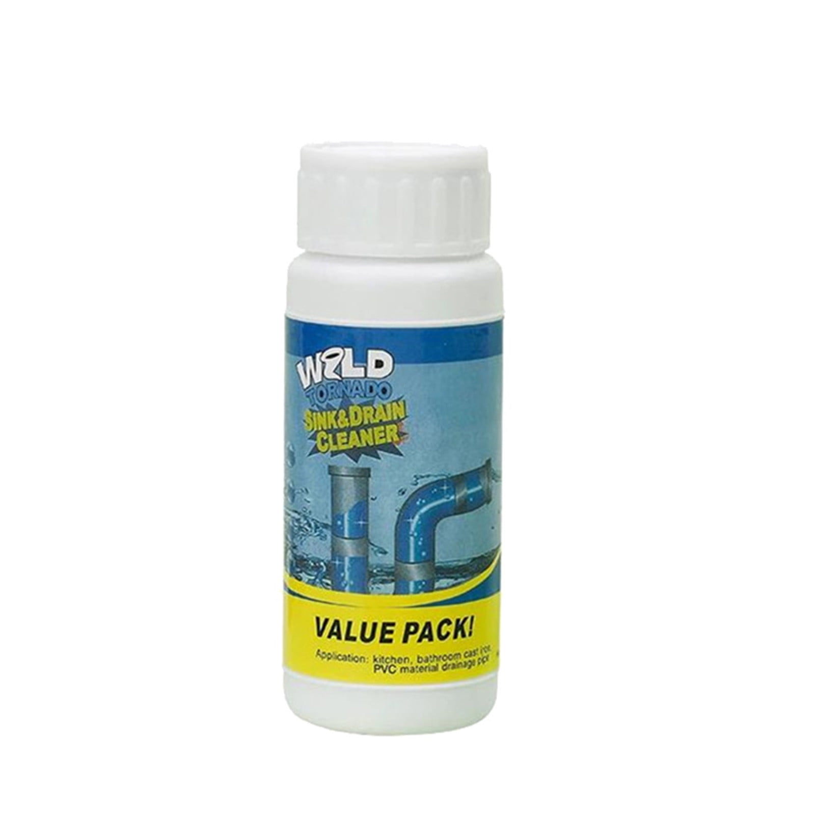 RKZDSR Sink Pipe Deodorant Cleaner Alkaline Powder for Dredging and