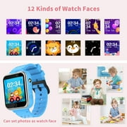 RKZDSR Smart Watch for Kids - 24 Games, Pedometer, Music, Video, Flashlight, and More