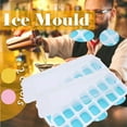 thumbnail image 1 of RKZDSR Stackable Ice Cube Tray with Lid: 14 Ice Cubes Capacity and Flexible Stacking Design., 1 of 4