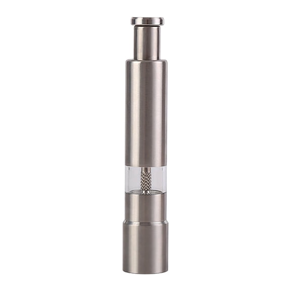 RKZDSR Stainless Steel Manual Spice Multi-purpose Black Pepper Grinder Manual Press Type Household Pepper Grinder s