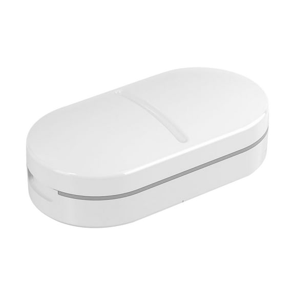 RKZDSR Stainless Steel Pill Cutter and Dispenser - Travel-friendly Device for Cutting Pills and Tablets