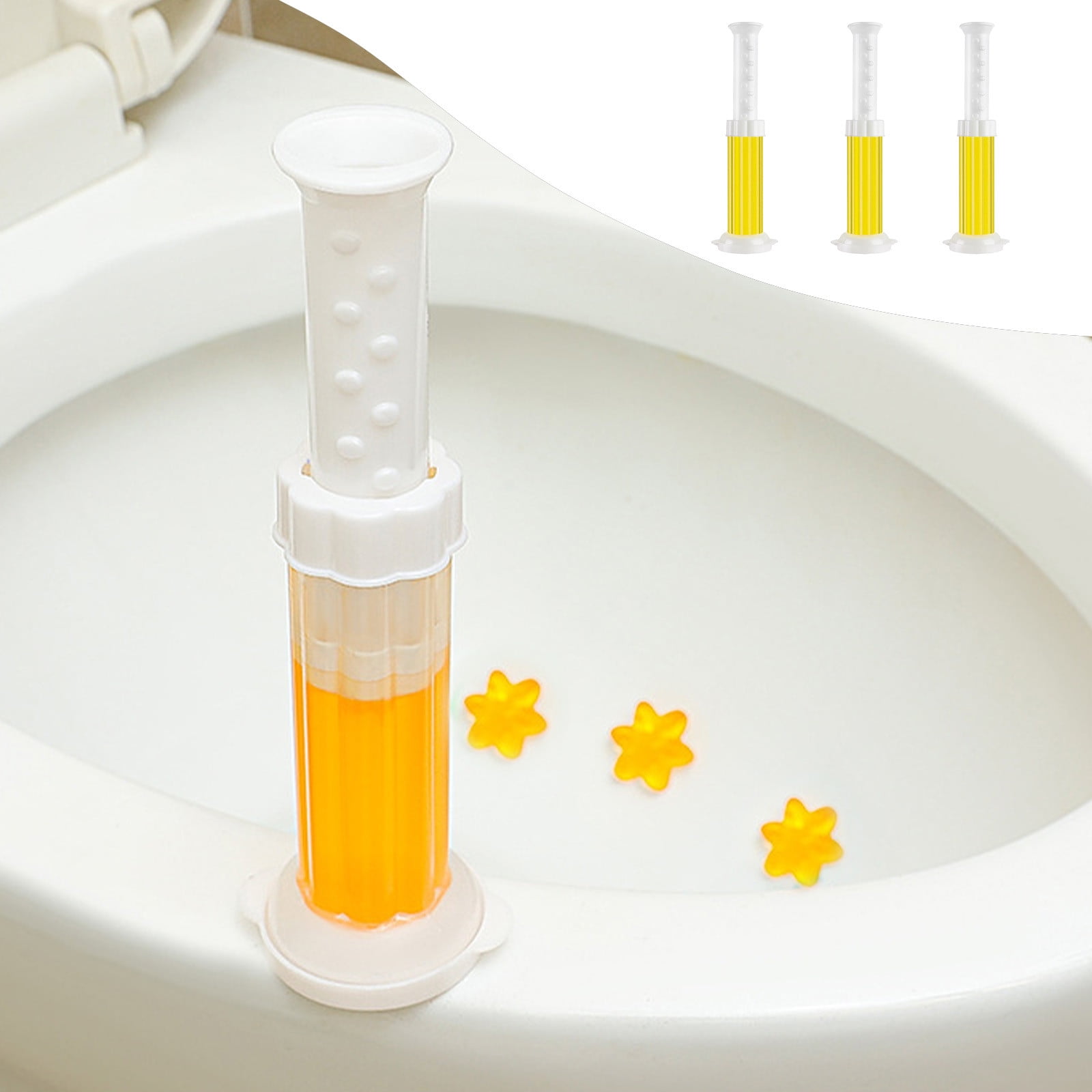 RKZDSR Toilet Bowl Gel with 3 Different Aromas Toilet Cleaner Gel