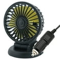 thumbnail image 1 of RKZDSR Universal 12V Car Fan, 3-Speed Electric Vehicle Cooler, 360° Rotatable ABS Fan for SUV, RV, Sedan, and Home Use, 1 of 9