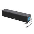 thumbnail image 1 of RKZDSR Wired USB Speaker: Sliver LED Small Speaker for PC, Laptop, and Home Desktop Audio, 1 of 2