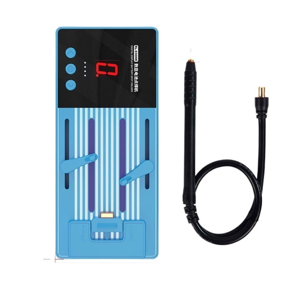 RL-936WE Battery Spot Welder Kit, Portable Digital Display Nickel Plated 18650 Battery Pack Spot Welding Machine Weld ,Easy to Use