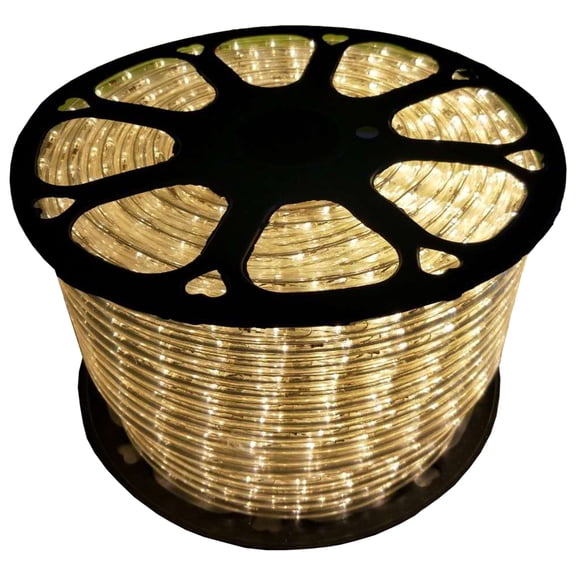 RL100 LED Low Voltage Rope Lights 50 FT Outdoor IP65 3000K, 5000K, Multi Color RGB, Pink, Purple, Red, Yellow, Blue, Green