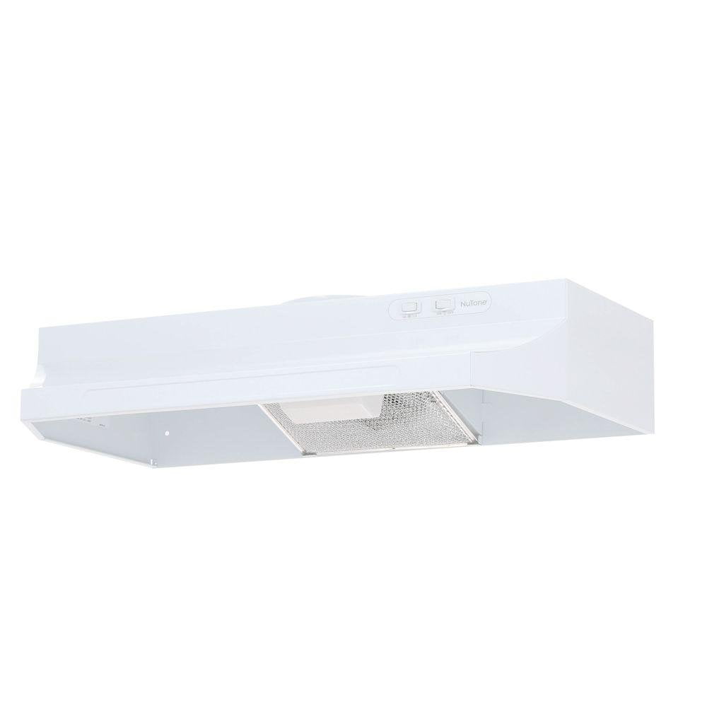 RL6300 Series 30 in. Ducted Under Cabinet Range Hood with Light in White