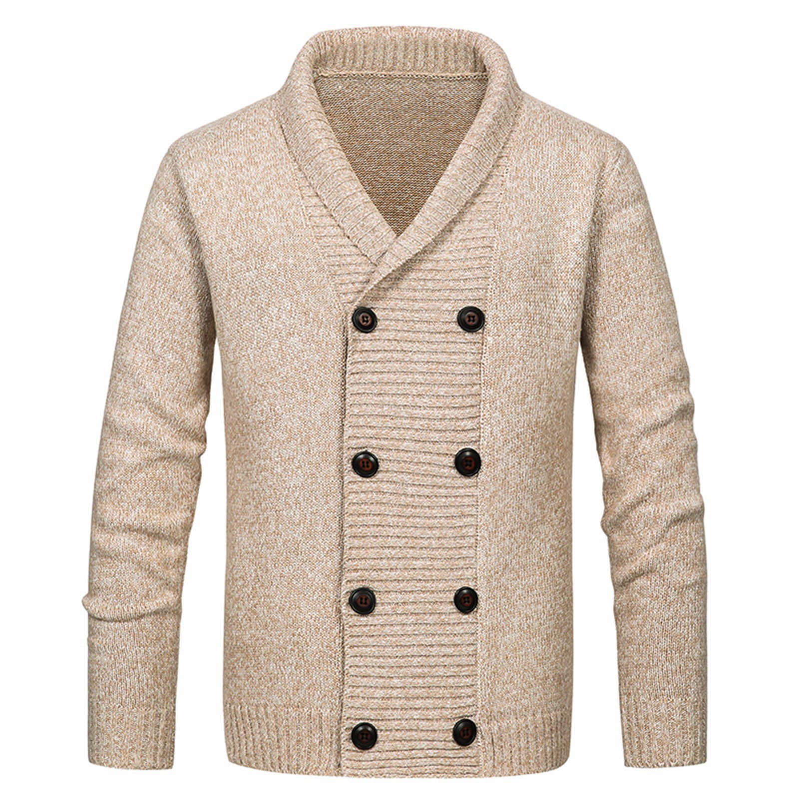 mens cardigan shawl collar sweater