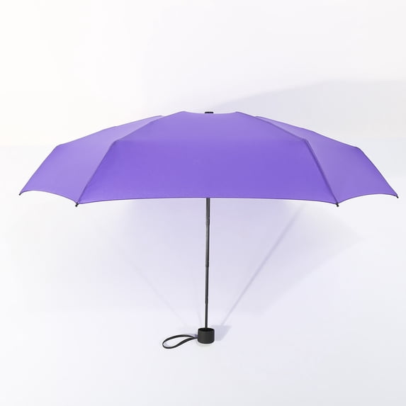 RLATCR Mini 5-Fold Compact Umbrella - Lightweight Windproof Travel Umbrella with Sun & Rain Protection, Fits in Pocket