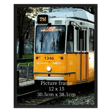 RLAVBL 12x15 Classic Home Gallery Picture Frame, Black