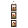 thumbnail image 1 of RLAVBL 4x6 Picture Frame Collage Wall Hanging Photo Frames, Brown, 1 of 6