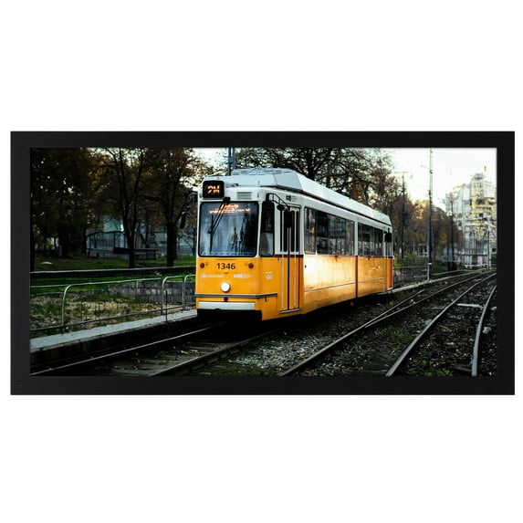RLAVBL 6x12 Classic Home Gallery Picture Frame, Black