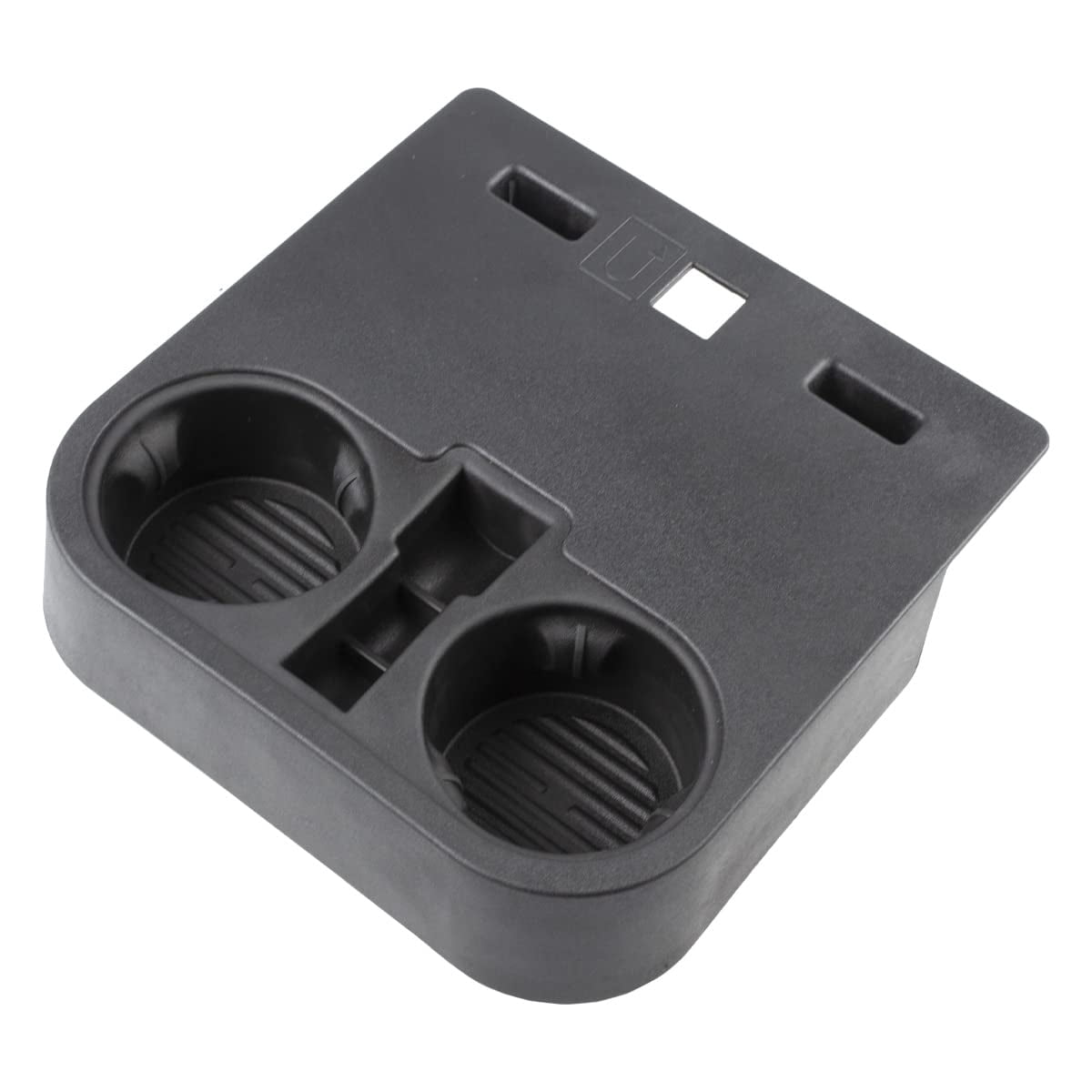 RLB-HILON Inserto Portabicchieri Per Honda HR-V 2016-2018 - Ricambio 77230-T7W-A02ZA, Plastica Nera