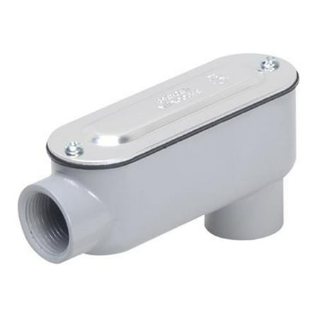 RLB100 1-In. Threaded Oval Conduit Body - Quantity 5