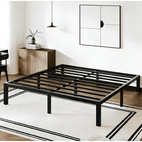 RLDVAY 14 inch Queen Bed Frame,Easy Assembly,Heavy Duty Metal Platform,Noise-free,No Box Spring Needed