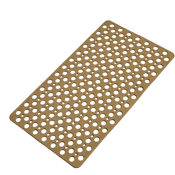 RLESO 2026 New Bath Mats for Bathroom 75*43Cm Anti Slip Grip Washable Bath Mat Fast Drying Easy Clean Non Slip Bathroom Rug for Shower Bathtub Khaki