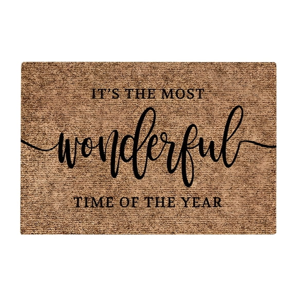 RLESO 2026 New Christmas Mats,Christmas Doormat Personalized Front Door Decoration,Christmas Decoration Christmas Mats for Front Door,40 X 60 Cm / 15.7 X 23.6 In