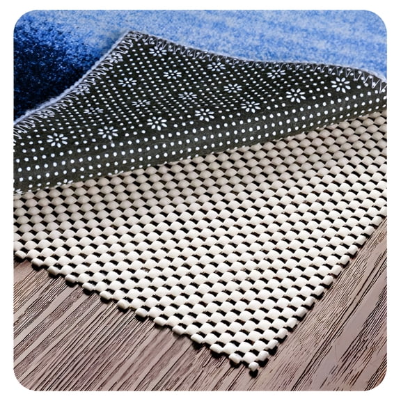 RLESO 2026 New Non Slip Rug Pad Gripper 2X3 Feet Extra Thick Pads for Hardwood Floors,Anti Skid Mat Under Carpet,Runner Keep Area Rugs Safe and in Place Rug Grippers