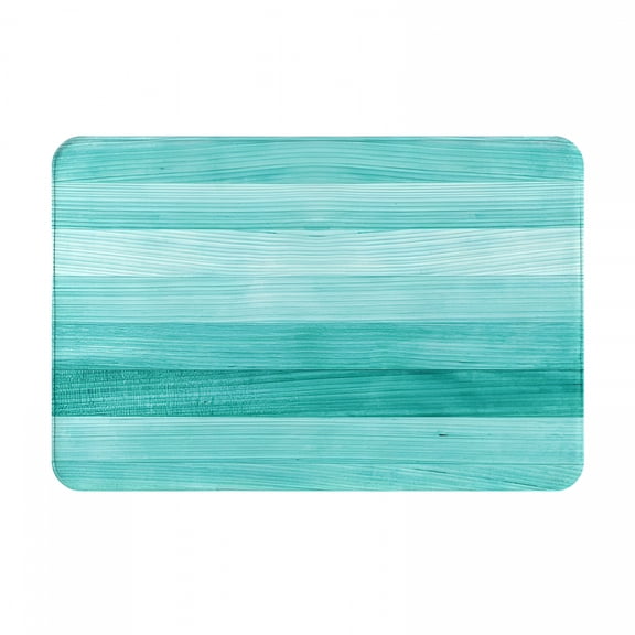 RLESO 2026 New Teal Turquoise Custom Funny Welcome Doormat Personalized Door Mats Decorative Entrance Floor Mat for Home, Entryway, Porch, Front Door, Outdoor, Indoor, Welcome Guests.