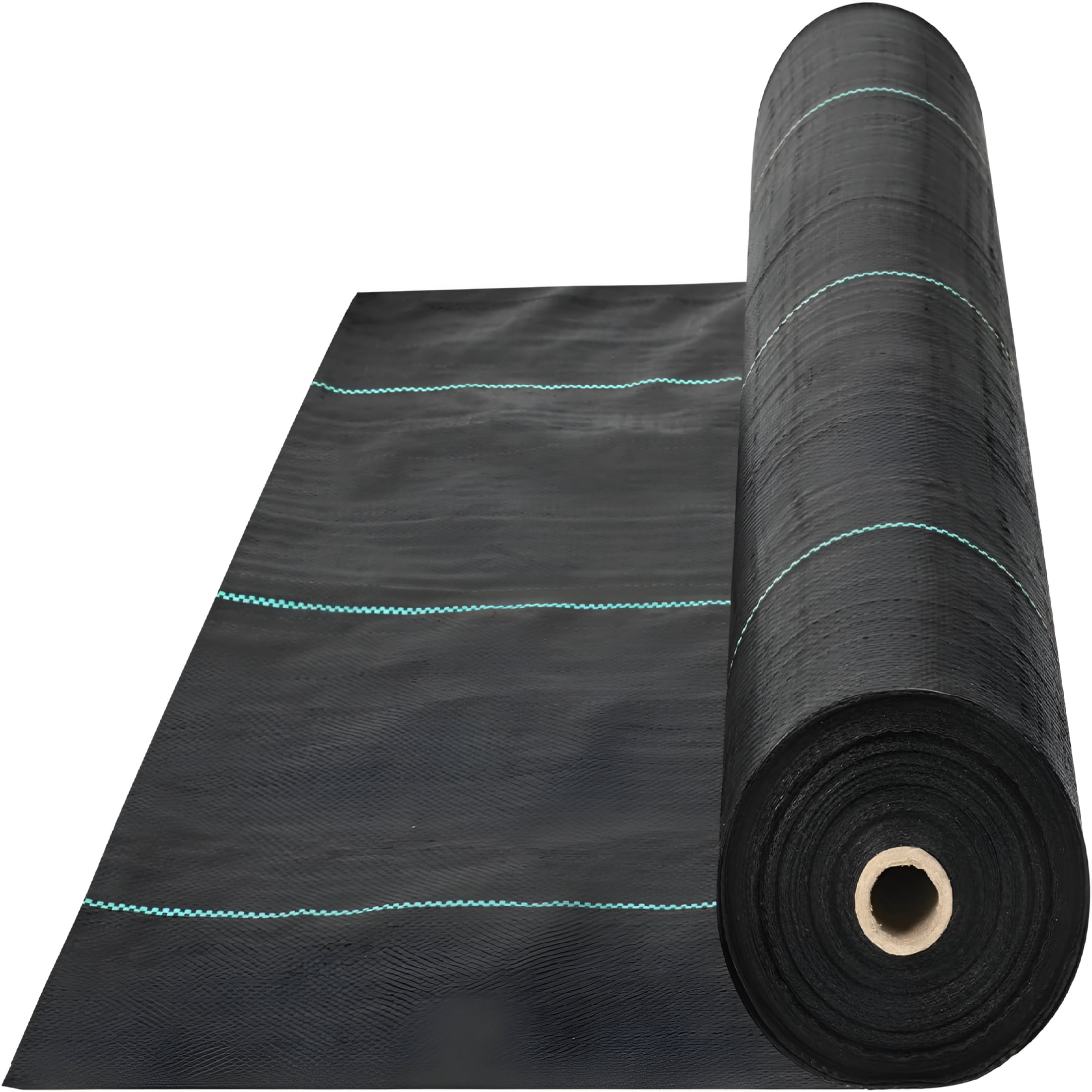 RLESO 3FTx250FT Heavy Duty Weed Barrier Landscape Fabric, 5OZ Woven Geotextile Fabric Under Gravel, High Permeability for Weed Blocker, Driveway Fabric, Weed Control Garden Cloth