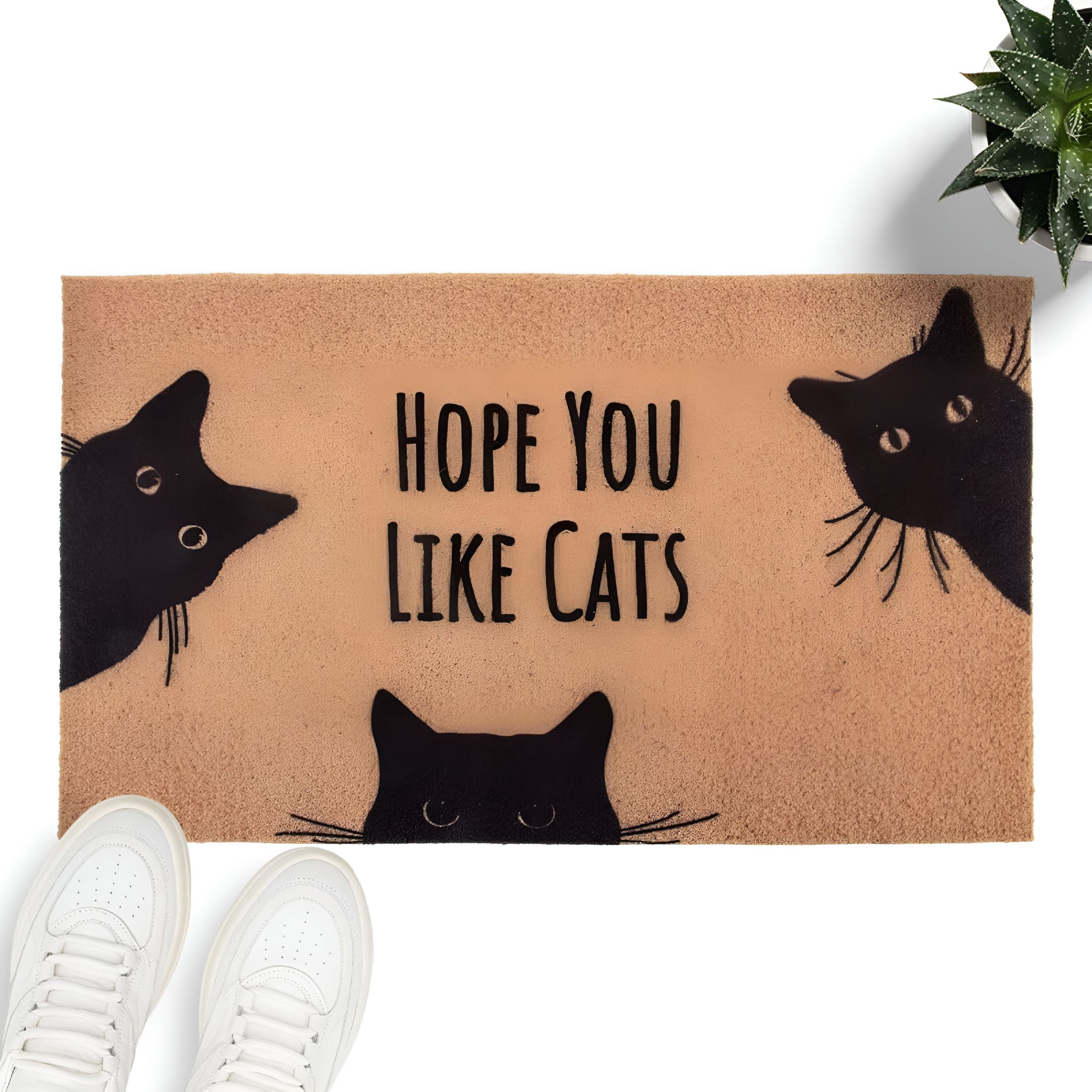 Funny Cat Doormats
