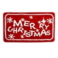 thumbnail image 1 of RLESO Christmas Bath Mat,Christmas Bathroom Decor,Red Bathroom Rugs,Holiday Bathroom Rugs Extra Soft and Absorbent Cute Holiday Decorative Bath Rugs (23.6"X 15.7"), 1 of 7