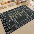 thumbnail image 1 of RLESO Room Mat 40*60Cm Home Carpet Parking Lot Climbing Mat Non-Slip Backing Fabric Car Track Rug Kids Road Map Rug for Play Area Or Bedroom Decor, 1 of 7