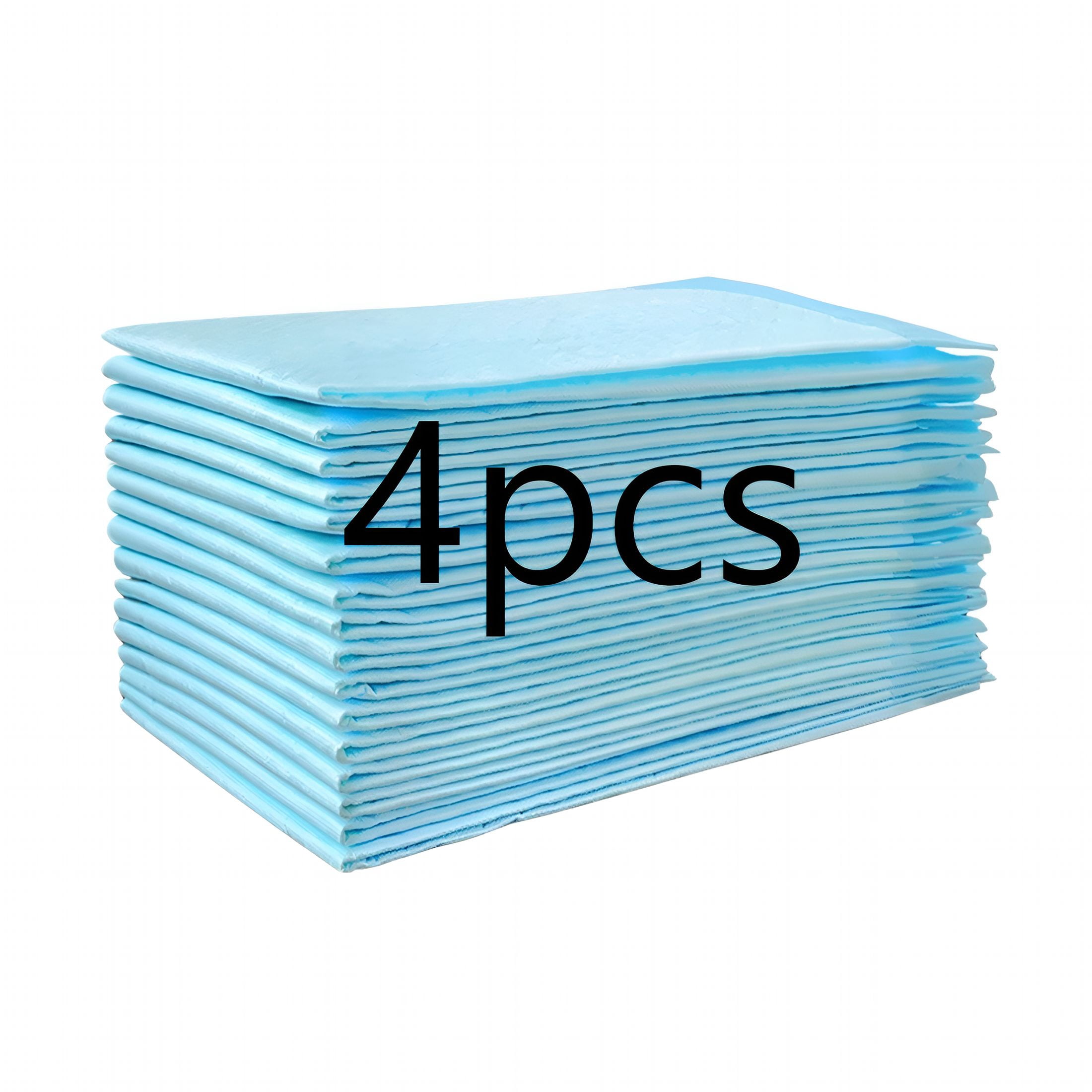 RLESO Scented Dog and Puppy Potty Training Pee Pads, 5-Layer Leak-Proof Super Absorbent with Quick-Dry Surface, Regular Size 22 x 22 Inch, Blue & White, 50 Count