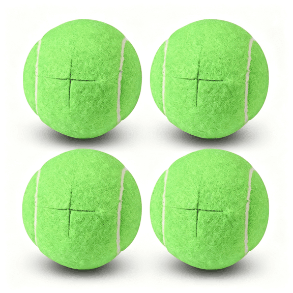 RLESO Walker Tennis Balls Precut Tennis Balls for Walkers 4Pcs Walkers Legs Universal Precut Glide Balls,Heavy Duty Long Lasting Felt Pad Glide Coverings for Furniture Legs and Floor Protection
