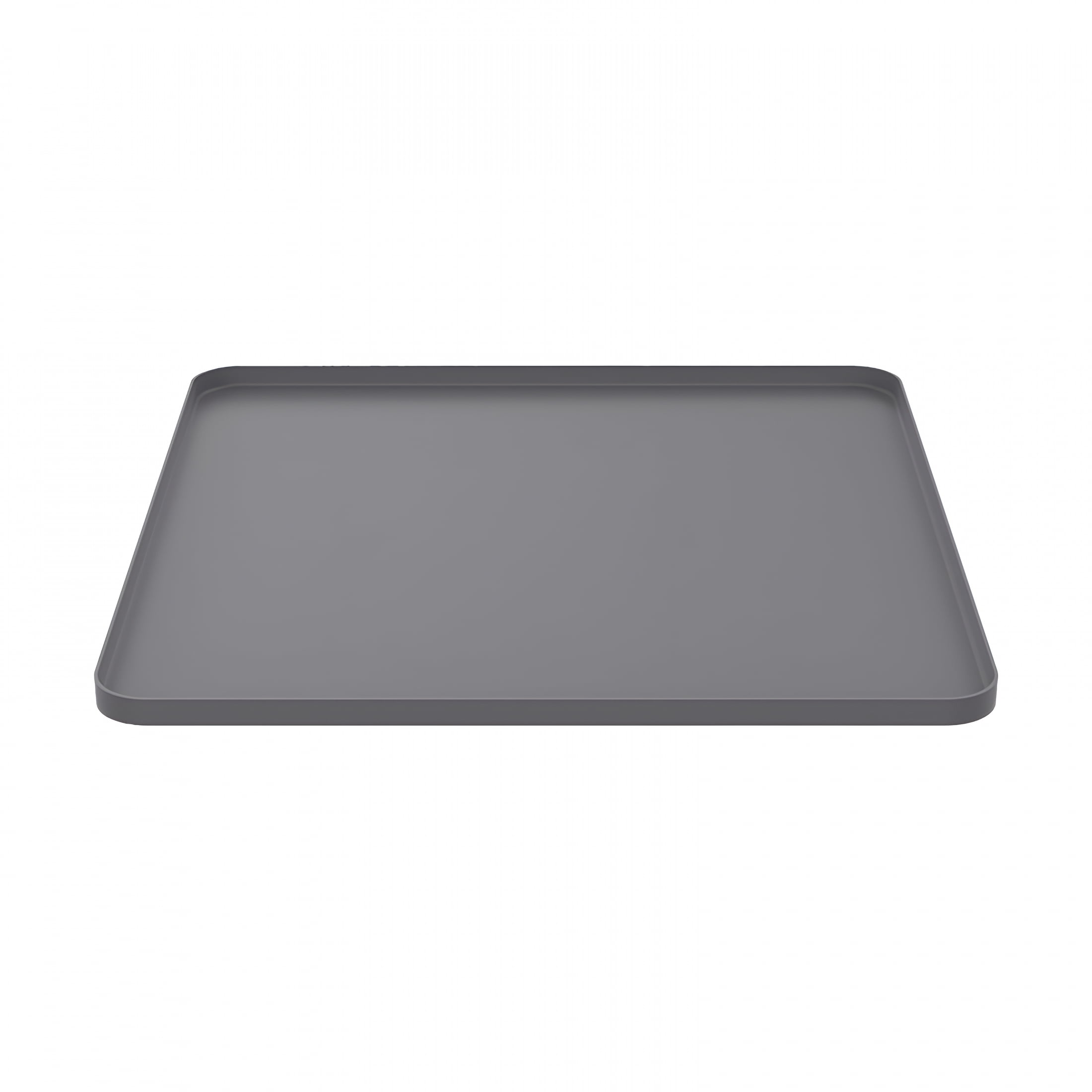 RLESO Waterproof Silicone Under Sink Mat for Kitchen and Bathroom,24 X 20 In,Washer Dryer Countertop with Shelf Organizer Tray Undersink Waterproof Mat