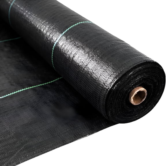 RLESO Weed Barrier Fabric 3.2oz Heavy Duty - 3ft x 300ft Landscape Fabric | Easy Install Rugged Plastic Ground Cover Weed Barrier with UV Protection for Gardens, Landscaping Fabric