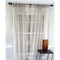 thumbnail image 1 of RLF HOME  Design Sheer 84"L Single Panel Taupe, 1 of 1