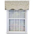 thumbnail image 1 of RLF Home 100% Cotton Cambridge Provance  Fully lined Windows Rod Pocket Valance 50" x 15"  Silver, 1 of 6