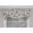 thumbnail image 1 of Gianna Suspender 3in Rod Pocket Ribbon Tie Window Valance 50in x 17in by RLF Home, 1 of 2