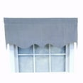 thumbnail image 1 of RLF Home Luxurious Modern Design Classic MG-Ticking Stripe Regal Style Window Valance 50" x 17" Blue, 1 of 4