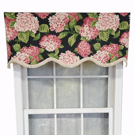 RLF Home Luxurious Modern Design Classic Summer Wind Provance Style Window Valance 50" x 16" Frolic