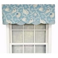 thumbnail image 1 of RLF Home Luxurious Modern Design Classic Windamar Petticoat Style Window Valance 50" x 15" Mediterranean, 1 of 4