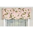 thumbnail image 1 of RLF Home Magnolia Ruffled Provance Valance Petal Pink. 3" Rod Pocket 50"W x 17"L, 1 of 2