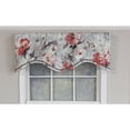thumbnail image 1 of Tia Cornice 3in Rod Pocket Elevated Trim Decor Window Valance 50in X 17in by RLF Home, 1 of 2