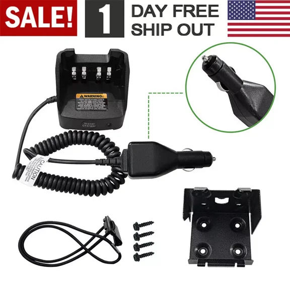 RLN6434 Vehicle Travel Car Charger Set for APX6000XE APX7000XE APX8000XE Radios