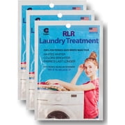RLR Natural Laundry Detergent Powder, 3 pack Fragrance Free, Non Toxic, Hypoallergenic, Deep Cleaning for Sensitive Skin